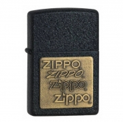  Zippo - 362 Black Crackle W/Brs