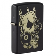  Zippo 49257 Black Matte