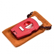  Aficionado GLDTR RD Gladiator V-Cut & Punch Red - 64 Ring Gauge