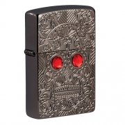  Zippo 49300 High Polish Black Ice