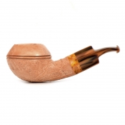   Volkan Pipe Reverse Calabash Sandblast - 485 ( )