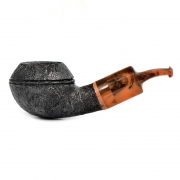   Volkan Pipe Reverse Calabash Sandblast - 488 ( )