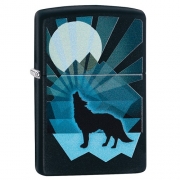  Zippo - 29864 Wolf and Moon Design