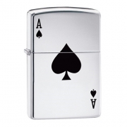  Zippo - 24011 Ace - High polish Chrome